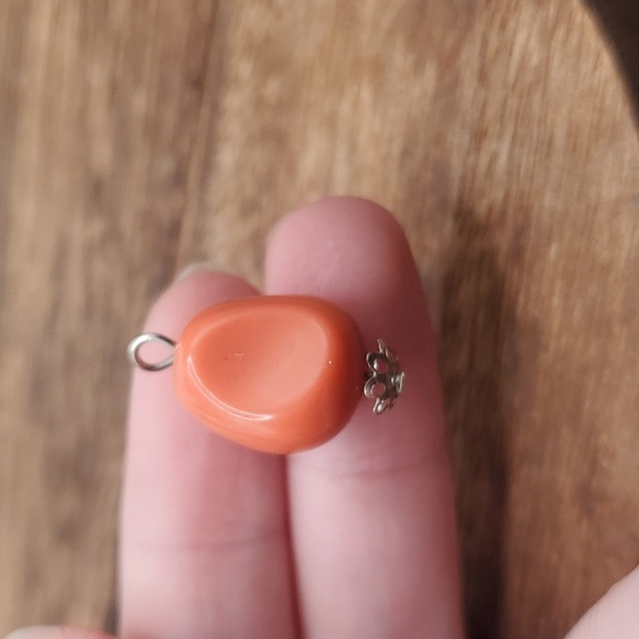 Salmon droplett pendant - Picture 2 of 2